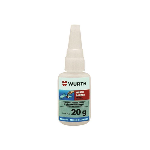 [52 WU 0893 090 020] ADHESIVO CIANOACRILATO SUPER GLUE 20 GR.